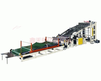 Automatic paper mounting machine